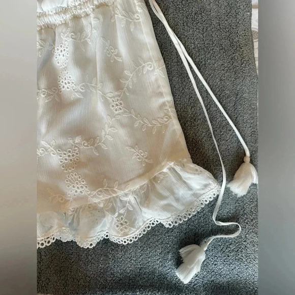 Tularosa Davey One Shoulder Romper in White - Picture 8 of 8